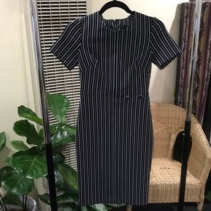 Banana Republic Petite Striped Dress
